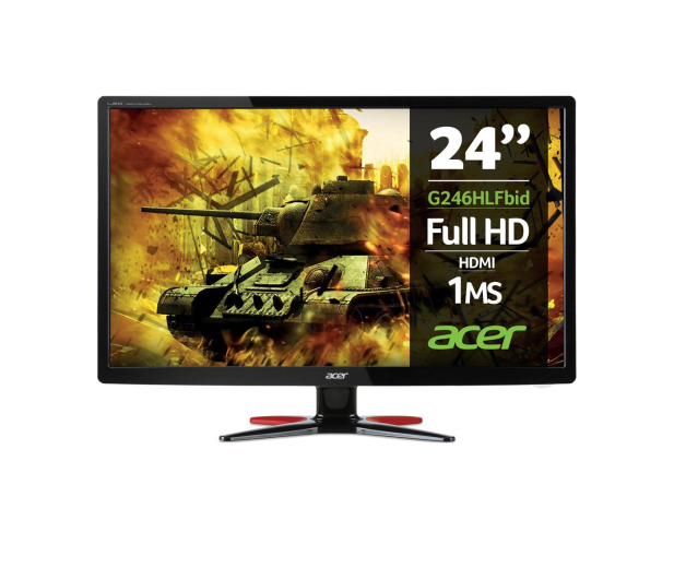 Acer G246HLFBID czarny - 284822 - zdjęcie
